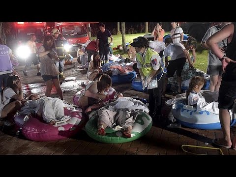 over 470 injured in taiwan