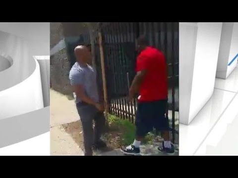 video shows cop and suspect fight it out before arrest