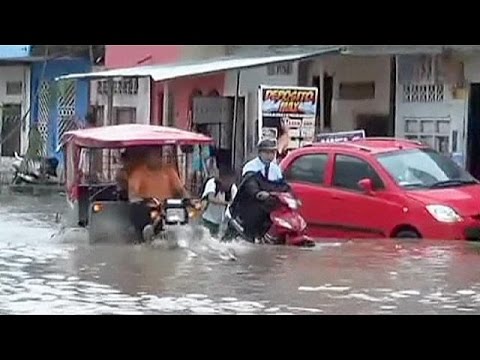 severe flooding in northeast peru