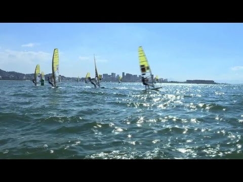 preolympic sailors embark on rio warmup