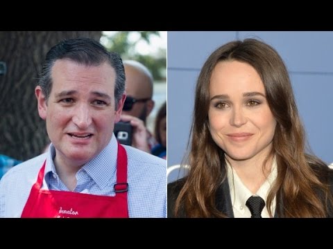 actress ellen page confronts ted cruz over lgbt issues