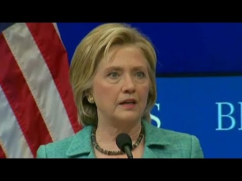 hillary clinton supports iran nuclear deal