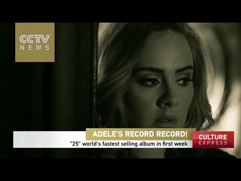 adele’s 25 fastest selling album