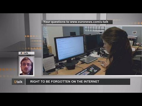 the ratification of the right to be forgotten online