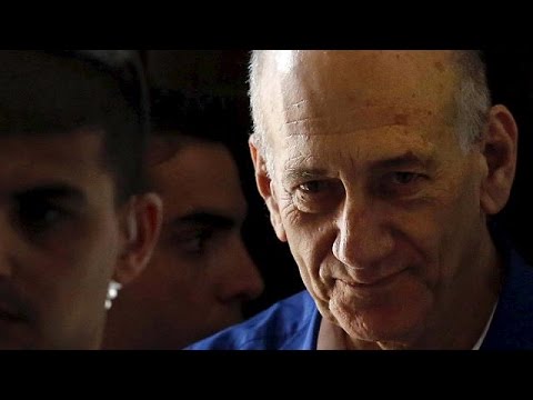 former pm ehud olmert to serve prison time for corruption